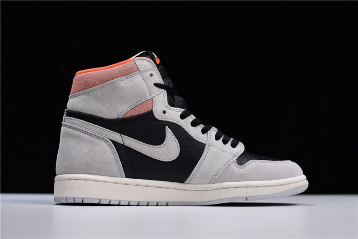 Air Jordan 1 Retro High OG ´Grey Crimson´ - Air Jordan - 555088-018