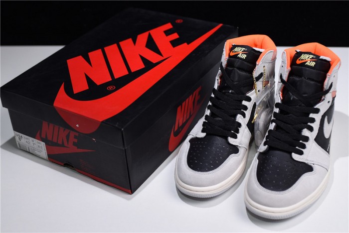Air Jordan 1 Retro High OG ´Grey Crimson´ - Air Jordan - 555088-018