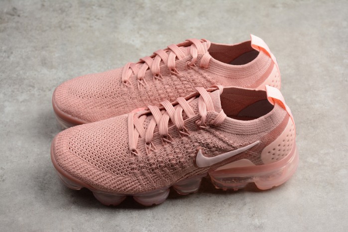 NIKE AIR VAPORMAX FLYKNIT 2 "RUST PINK" womens 942843-600