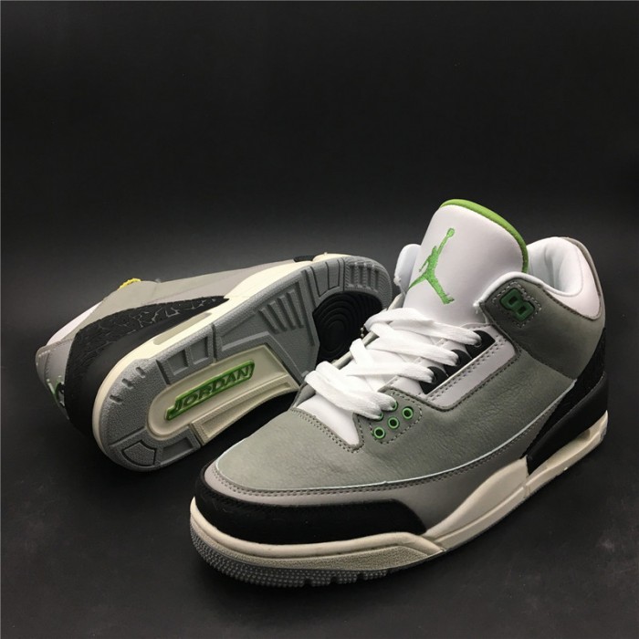Air Jordan 3 Chlorophyll Tinker 136064-006