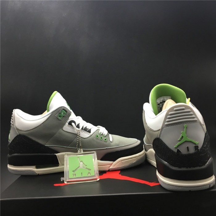 Air Jordan 3 Chlorophyll Tinker 136064-006