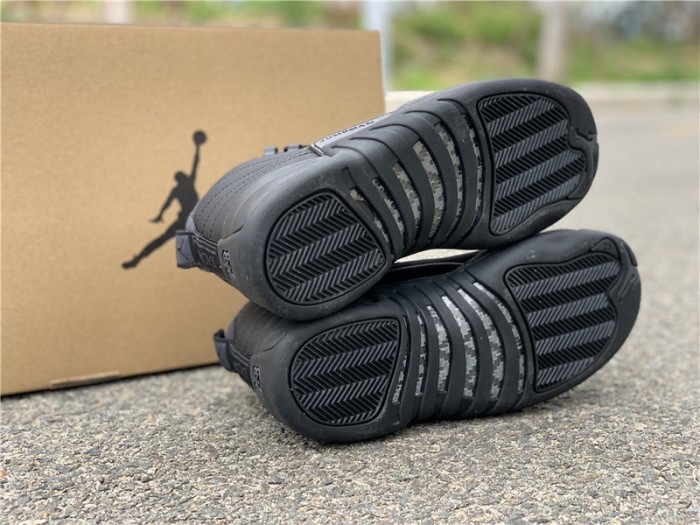 Air Jordan 12 Winterized Black Anthracite BQ6851-001