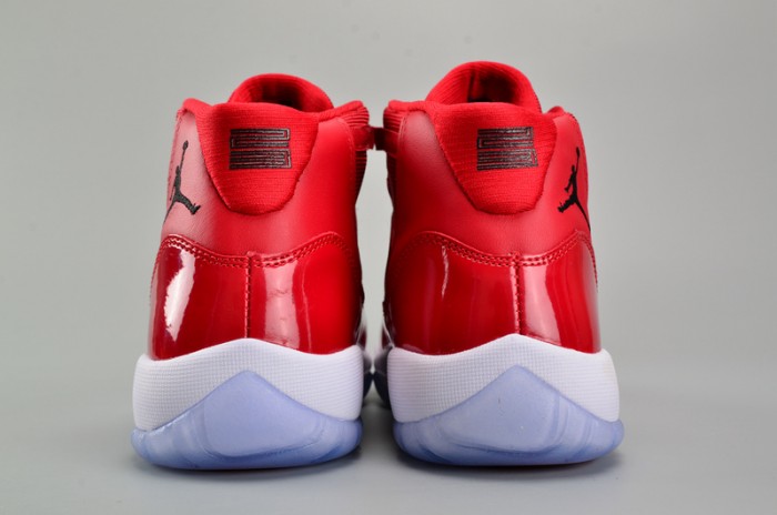AIR JORDAN 11 RETRO BG (GS) "WIN LIKE ´96" red womens 378038-623