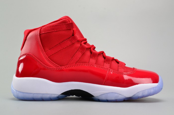 AIR JORDAN 11 RETRO BG (GS) "WIN LIKE ´96" red womens 378038-623