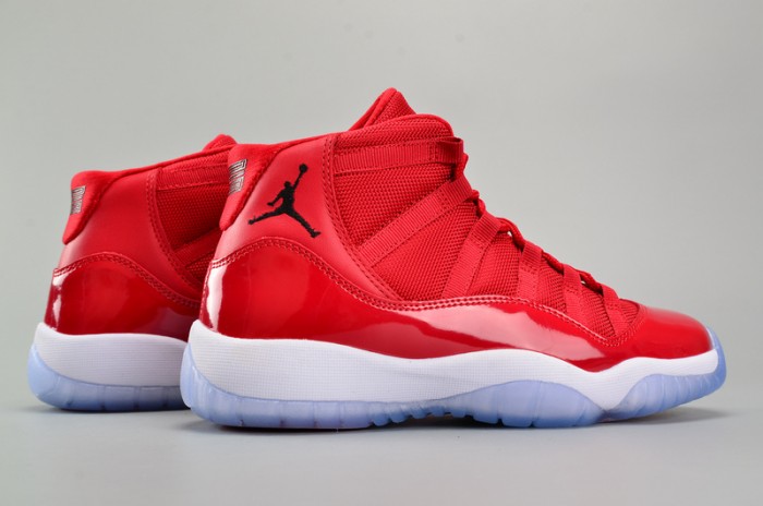 AIR JORDAN 11 RETRO BG (GS) "WIN LIKE ´96" red womens 378038-623