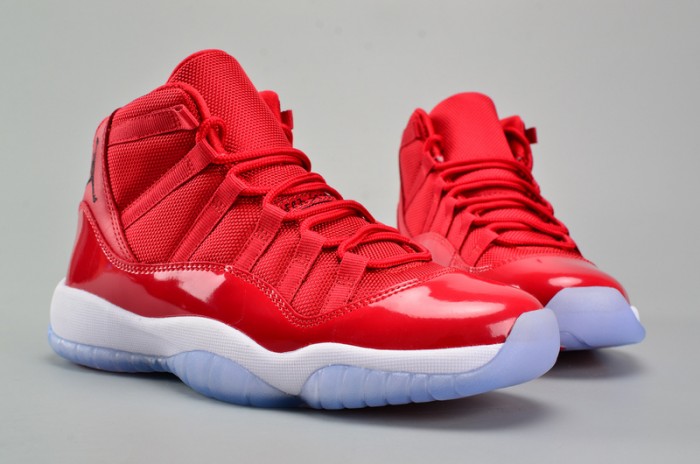 AIR JORDAN 11 RETRO BG (GS) "WIN LIKE ´96" red womens 378038-623