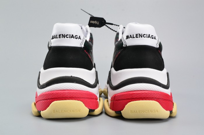 BLG BLACK AND WHITE 17FW TRIPLE S 483560-W06E1-1011