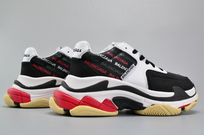 BLG BLACK AND WHITE 17FW TRIPLE S 483560-W06E1-1011