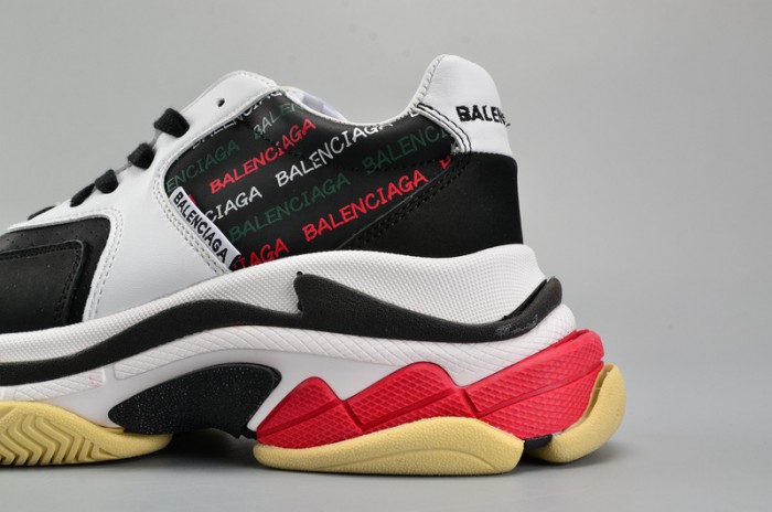 BLG BLACK AND WHITE 17FW TRIPLE S 483560-W06E1-1011
