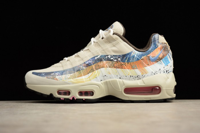 Nike mens Air Max 95 Graphic Prints "DAVE WHITE" 872640-200