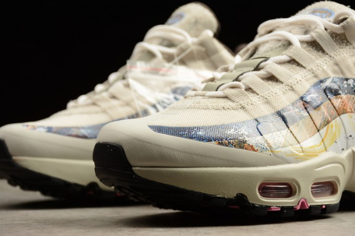 Nike mens Air Max 95 Graphic Prints "DAVE WHITE" 872640-200