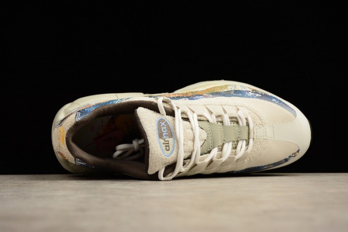 Nike mens Air Max 95 Graphic Prints "DAVE WHITE" 872640-200
