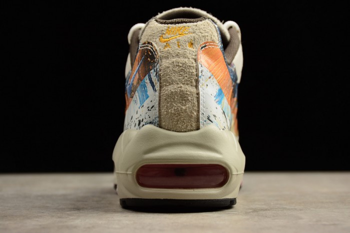 Nike mens Air Max 95 Graphic Prints "DAVE WHITE" 872640-200