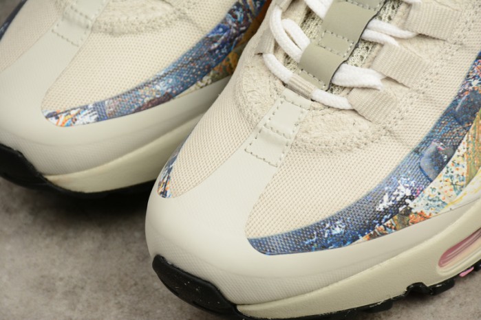 Nike mens Air Max 95 Graphic Prints "DAVE WHITE" 872640-200