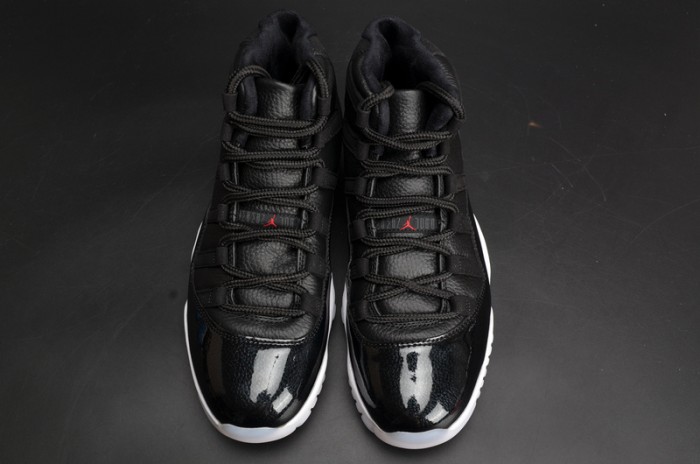 JORDAN 11 RETRO BP "72-10" black mens 378037-002