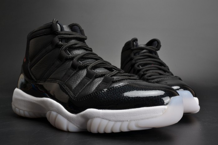 JORDAN 11 RETRO BP "72-10" black mens 378037-002