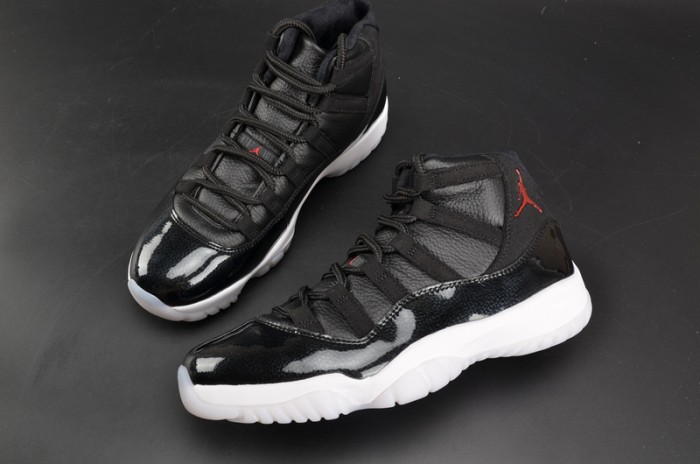 JORDAN 11 RETRO BP "72-10" black mens 378037-002