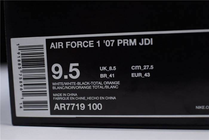 Air Force 1 ´07 Prm Jdi "just Do It" - Nike - AR7719-100