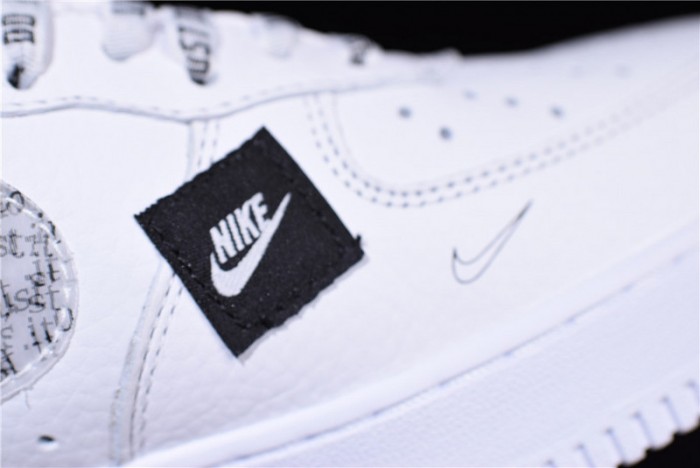 Air Force 1 ´07 Prm Jdi "just Do It" - Nike - AR7719-100