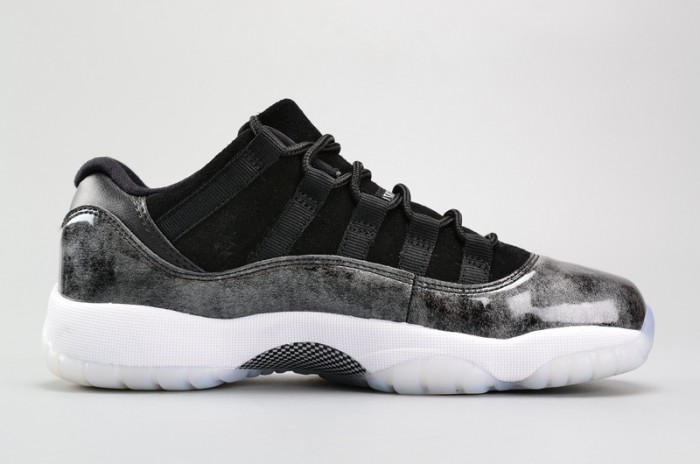 AIR JORDAN 11 RETRO LOW BG (GS) "BARON" womens 528896-010