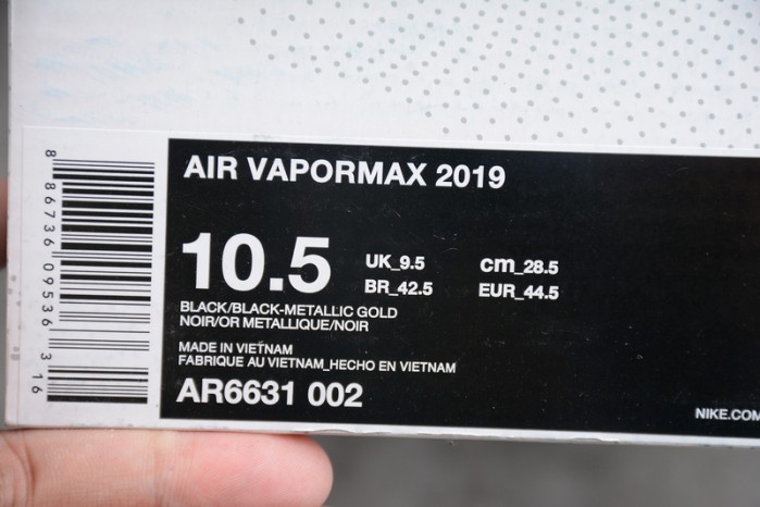Nike Air VaporMax 2019 CNY Chinese New Year BQ7038-001