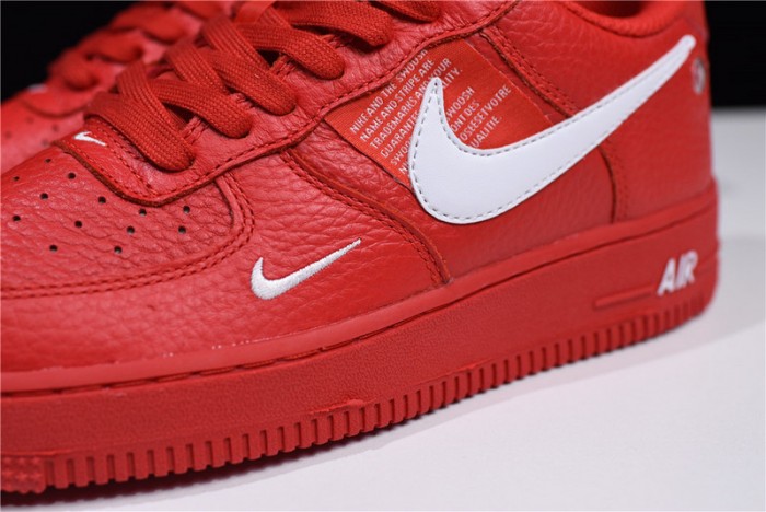 Nike Air Force 1 ´07 LV8 Utility Red/White AJ7747-600