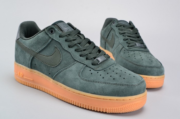 Nike Air Force 1 ?07 LV8 Suede Outdoor Green Brand MENS AA1117-300