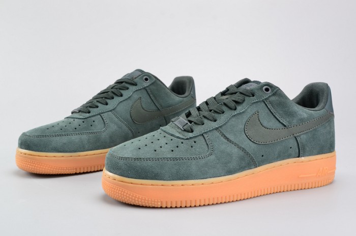 Nike Air Force 1 ?07 LV8 Suede Outdoor Green Brand MENS AA1117-300