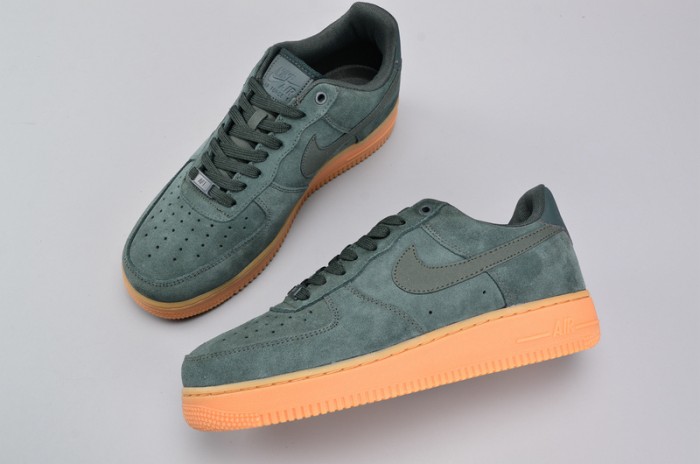 Nike Air Force 1 ?07 LV8 Suede Outdoor Green Brand MENS AA1117-300