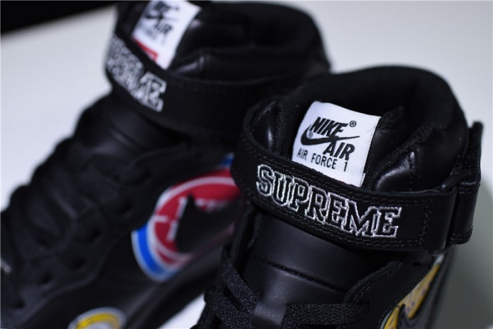 S*p*e x nba air force 1 mid ´07 white black teams aq8017-011