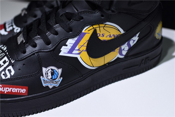 S*p*e x nba air force 1 mid ´07 white black teams aq8017-011