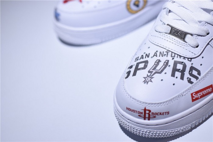 nike air force 1 mid ´07 x S*p*e nba white aq8017-100
