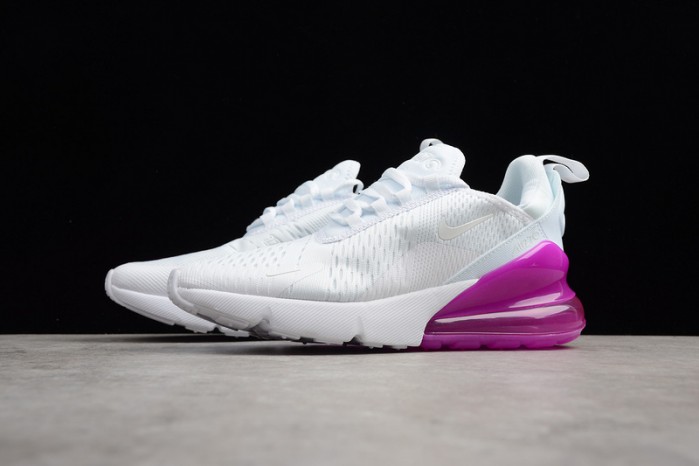 Women´ Nike Air Max 270 Black Purple Running Shoes AH6789-106