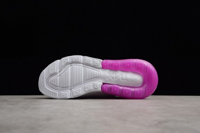 Women´ Nike Air Max 270 Black Purple Running Shoes AH6789-106