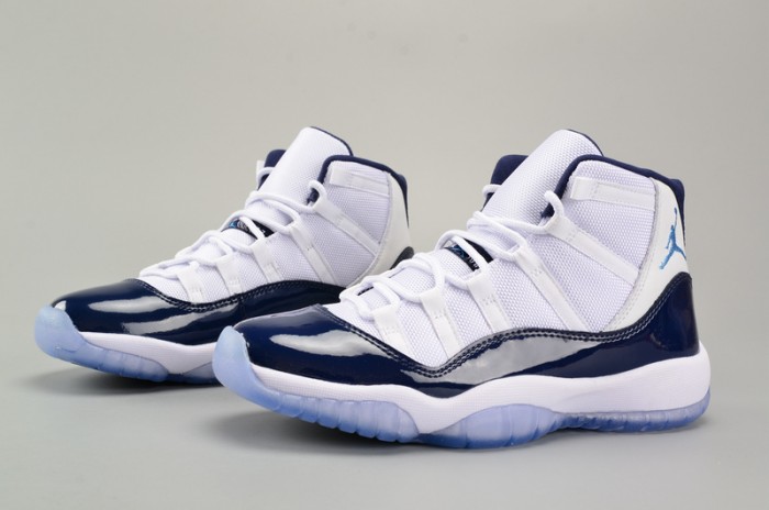 AIR JORDAN 11 RETRO BG (GS) "WIN LIKE ´82" university blue 378038-123