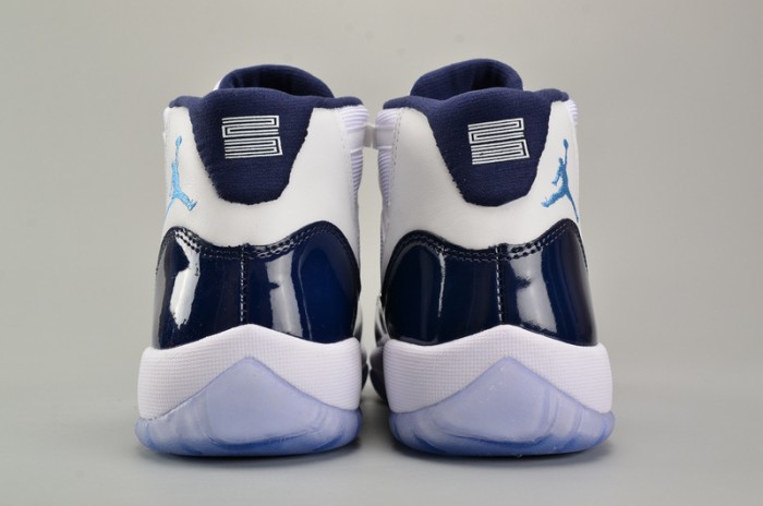 AIR JORDAN 11 RETRO BG (GS) "WIN LIKE ´82" university blue 378038-123