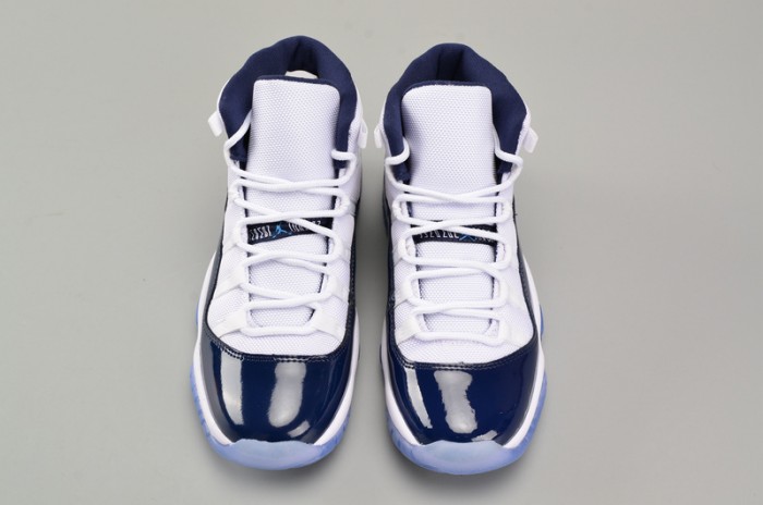 AIR JORDAN 11 RETRO BG (GS) "WIN LIKE ´82" university blue 378038-123