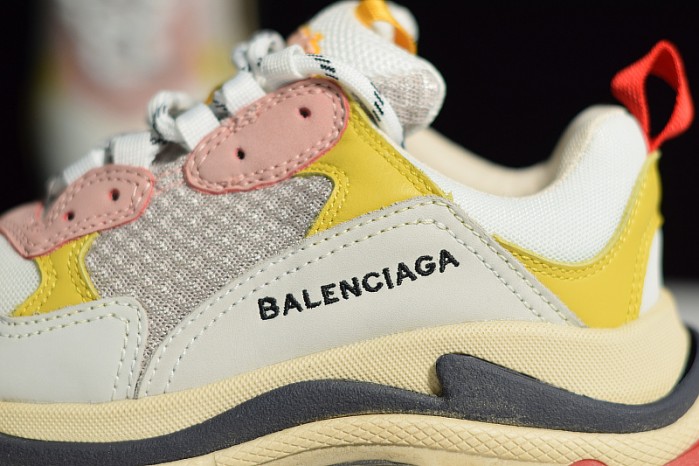 BLG Triple S Cream Yellow Red 490672  w09O5  9035