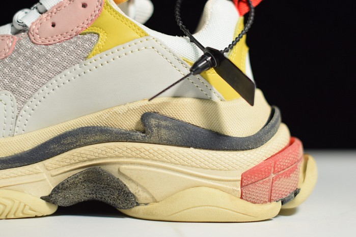 BLG Triple S Cream Yellow Red 490672  w09O5  9035