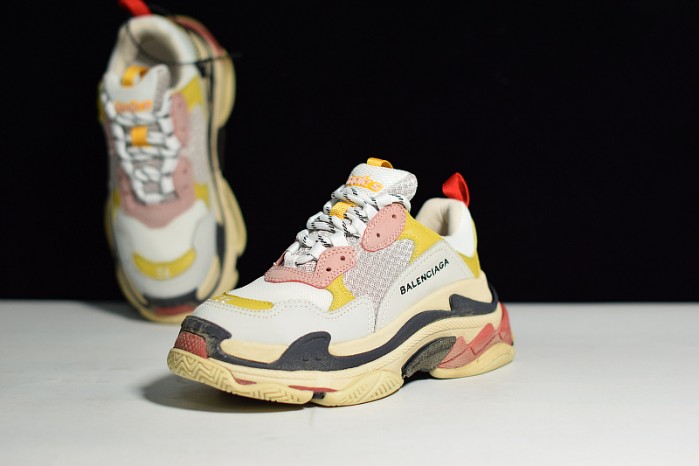 BLG Triple S Cream Yellow Red 490672  w09O5  9035