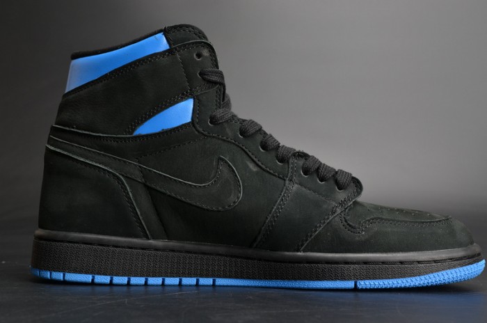 Air Jordan 1 Retro High OG "Quai 54" Black/Italy Blue-University Red mens AH1040-054