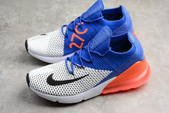 NIKE AIR MAX 270 FLYKNIT "RACER BLUE/TOTAL CRIMSON" AO1023-101