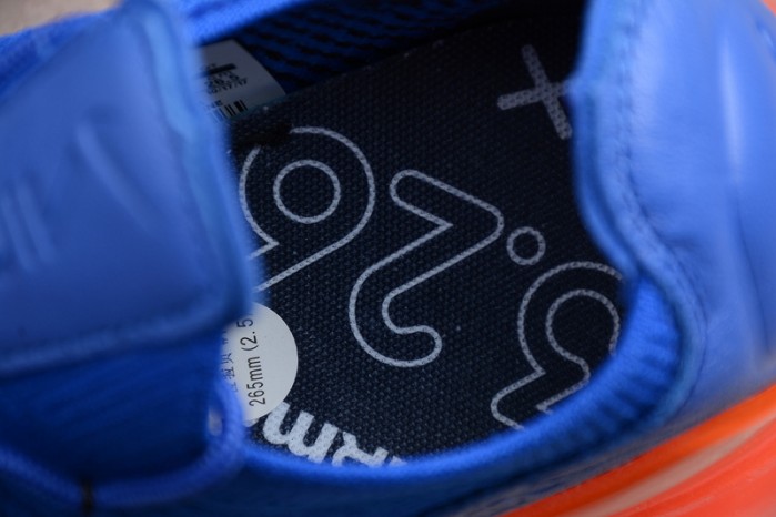 NIKE AIR MAX 270 FLYKNIT "RACER BLUE/TOTAL CRIMSON" AO1023-101