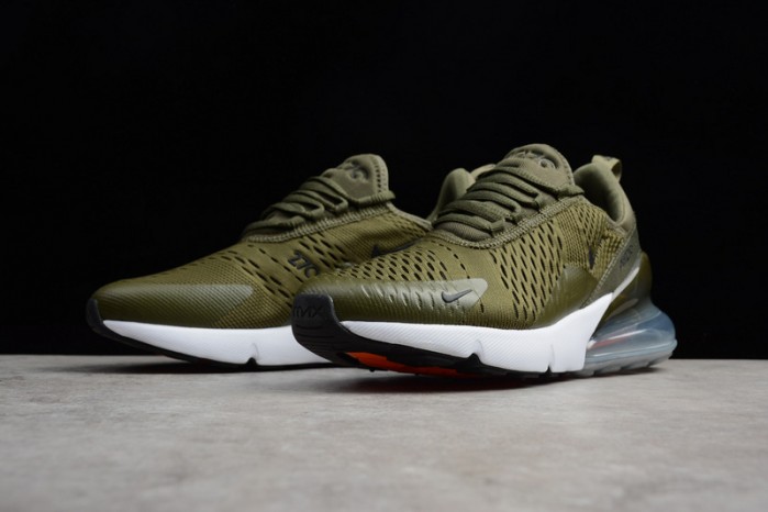 NIKE mens AIR MAX 270 "MEDIUM OLIVE" AH8050-201