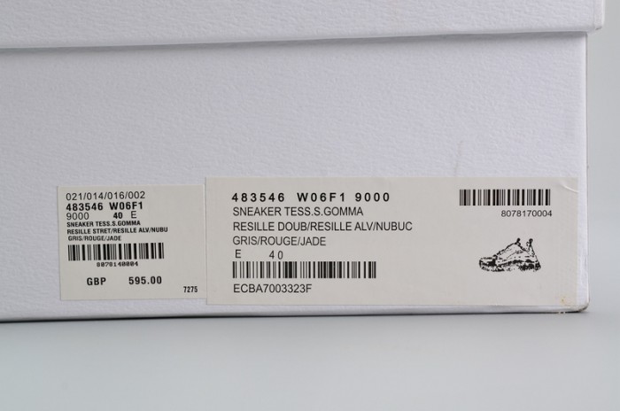 BLG TRIPLE S TRAINER RED/ BLUE/ YELLOW 490673-W06E3-4365