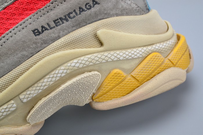 BLG TRIPLE S TRAINER RED/ BLUE/ YELLOW 490673-W06E3-4365