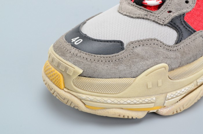BLG TRIPLE S TRAINER RED/ BLUE/ YELLOW 490673-W06E3-4365