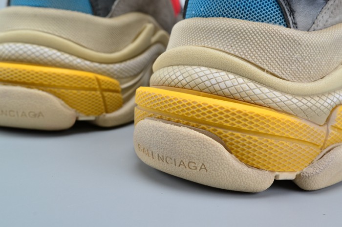 BLG TRIPLE S TRAINER RED/ BLUE/ YELLOW 490673-W06E3-4365