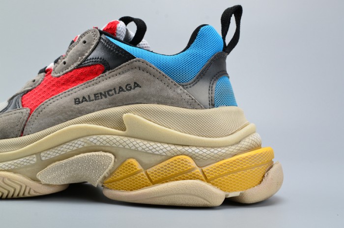 BLG TRIPLE S TRAINER RED/ BLUE/ YELLOW 490673-W06E3-4365