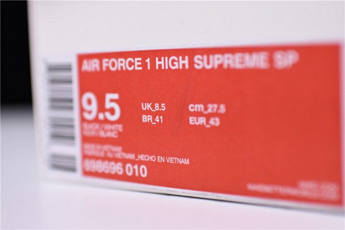 S*p*e nike air force 1 high sp black ds f/w af1 jordan 698696-010